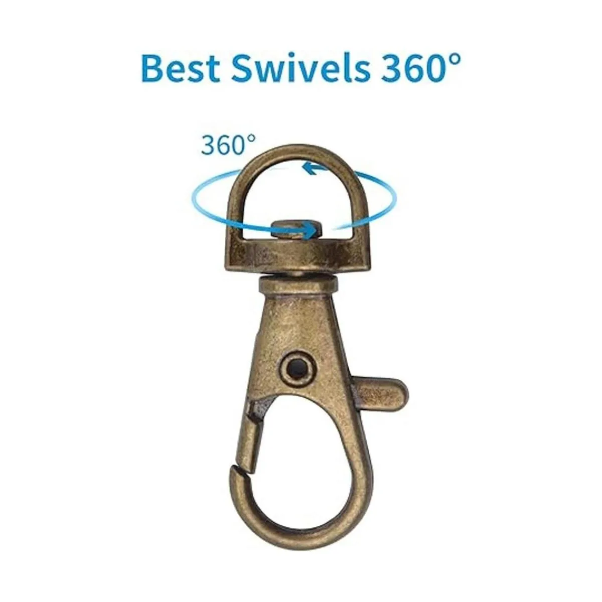 BronaGrand Llavero con cierre de mosquetón de bronce 30_3