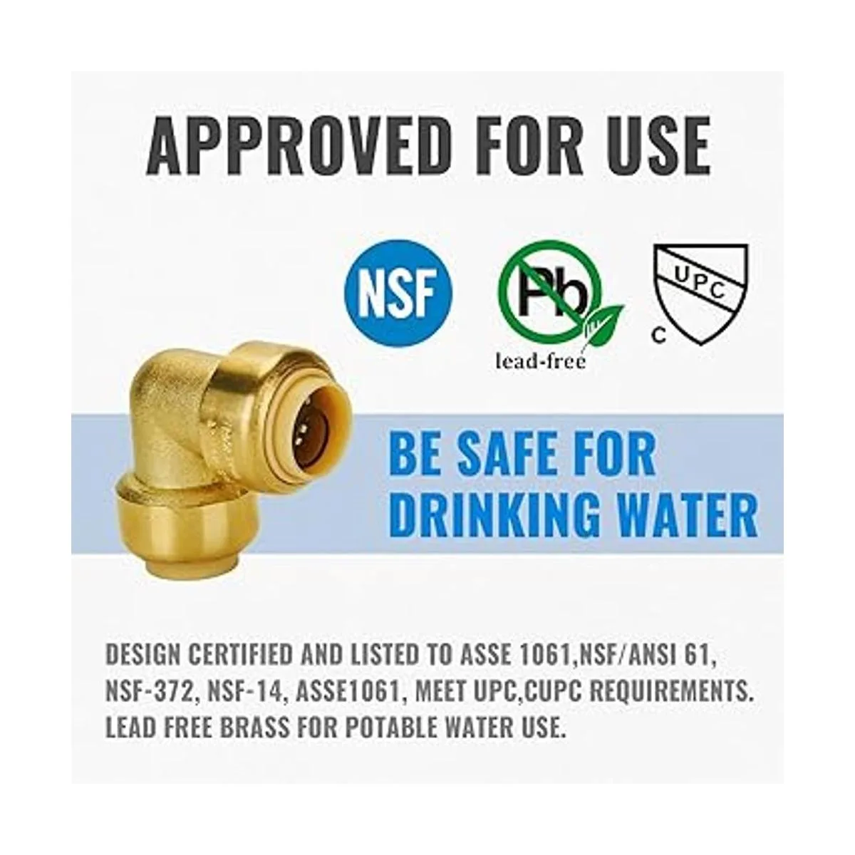 SUNGATOR Codo de 90 grados de 12 pulgadas paquete de 12_2