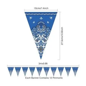 Paquete de 5 banderines tipo banderín tipo banderín para_2