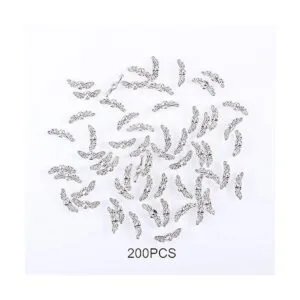 PH PandaHall 200 cuentas espaciadoras de alas de hada