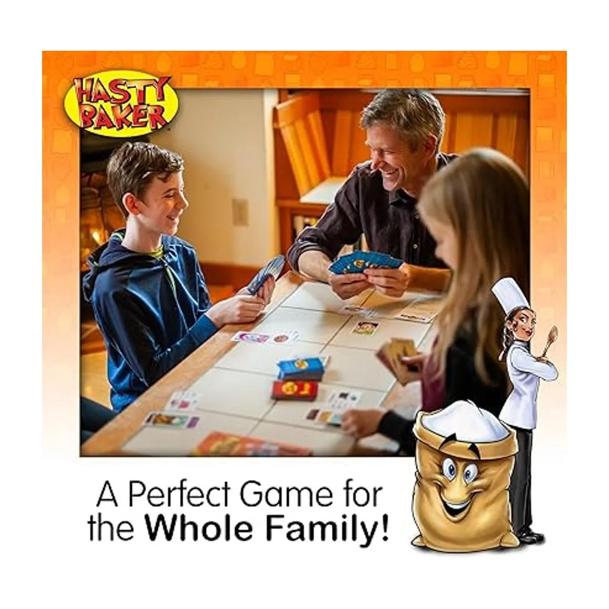 Hasty Baker Juego de cartas familiares ganador del juego_4