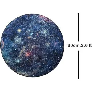 Alfombras redondas galaxia alfombra grande de estrellas_2