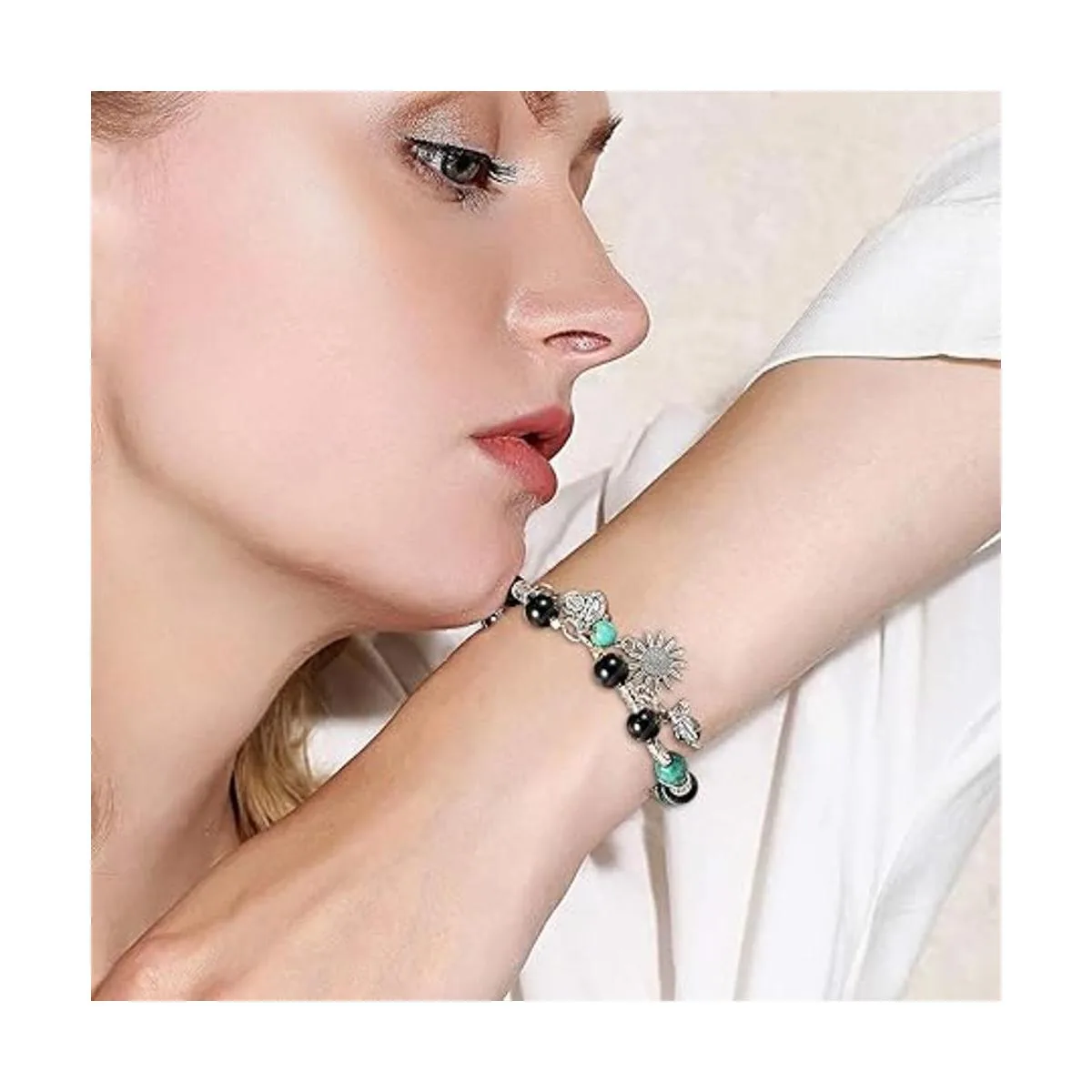 PH PandaHall 200 cuentas espaciadoras de alas de hada