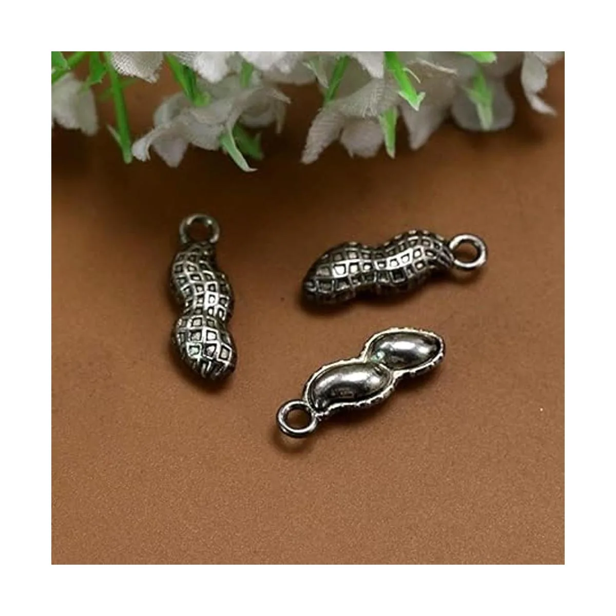 FENICAL 20 piezas de colgante de aleación de plata con