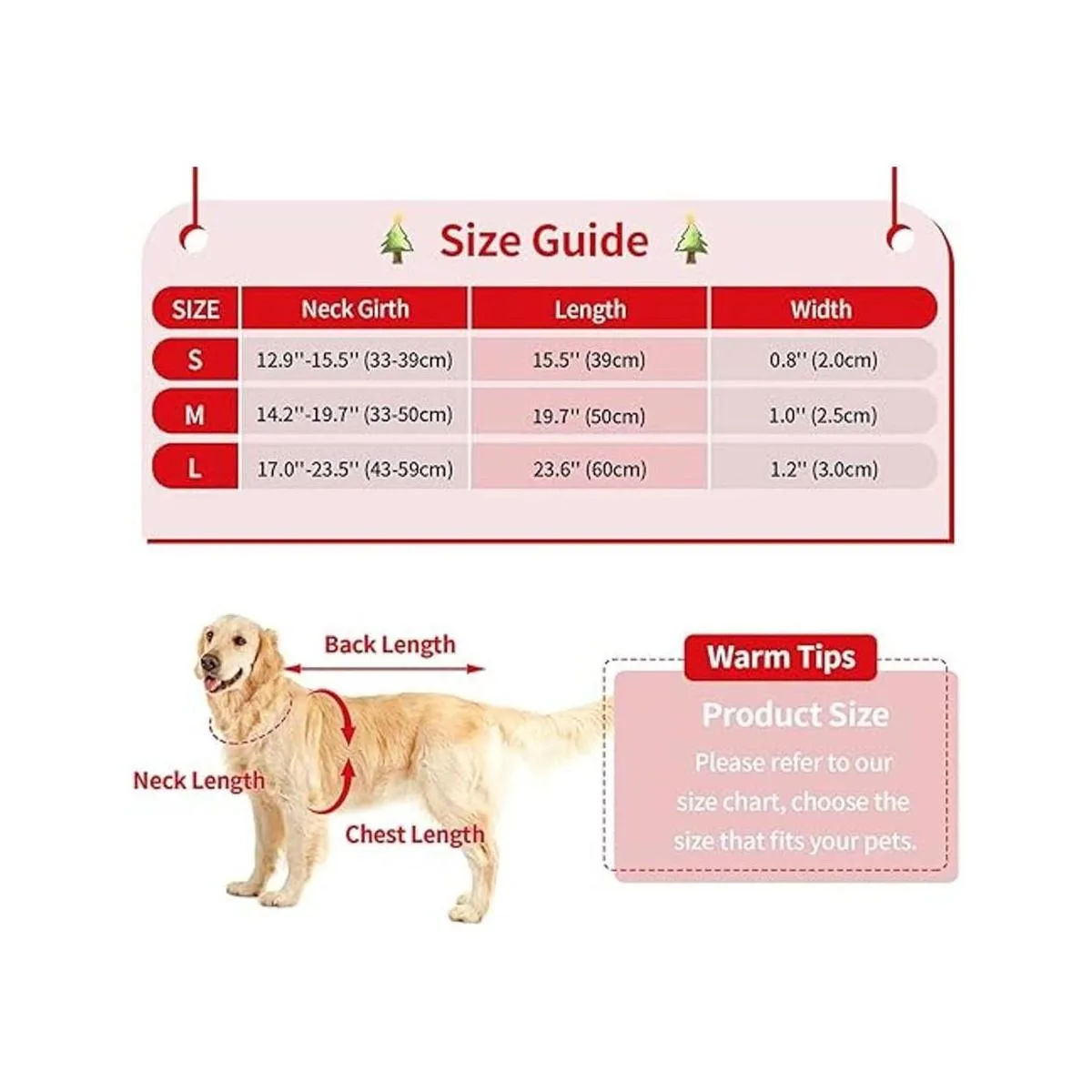 Malier Collar de perro con pajarita de Navidad clásico a