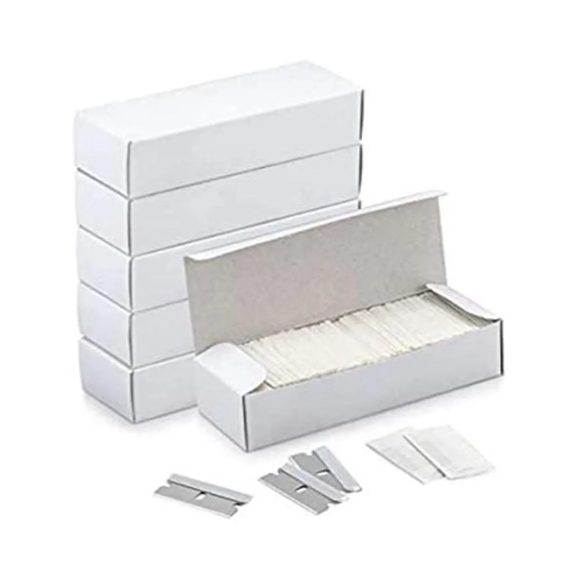 REXBETI 600 cuchillas de afeitar de un solo filo_1