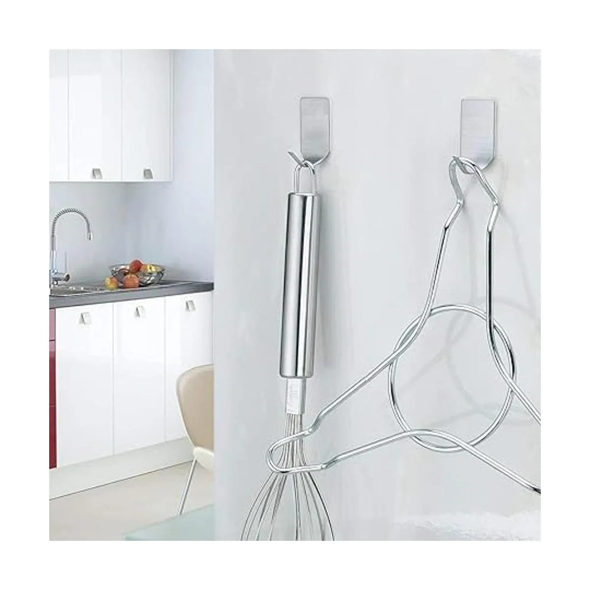 Ganchos adhesivos pequeños para colgar sombreros gorras