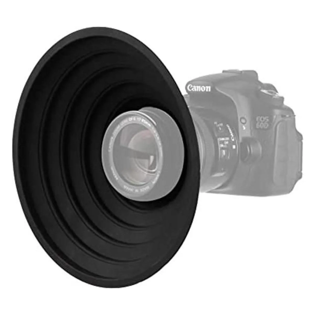 Easy Hood Parasol para objetivo de cámara Nikon Canon_1