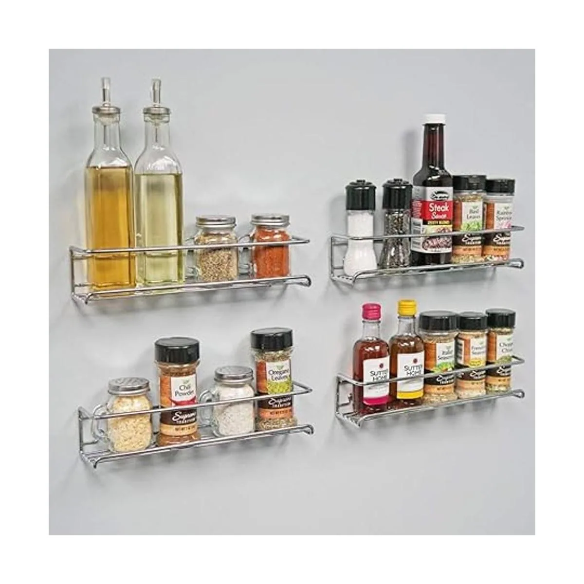 Juego de 4 estantes para especias Southern Homewares de_5