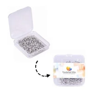 PH PandaHall 200 cuentas espaciadoras de alas de hada