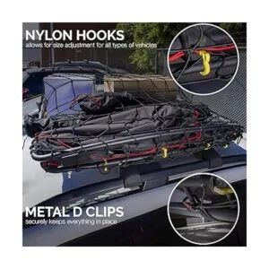 NEIKO 50971A Red de carga súper resistente de 4 x 6 pies