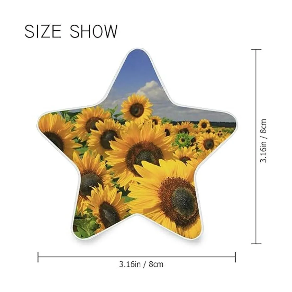 Lámpara de noche LED con enchufe de campo de girasol con_3