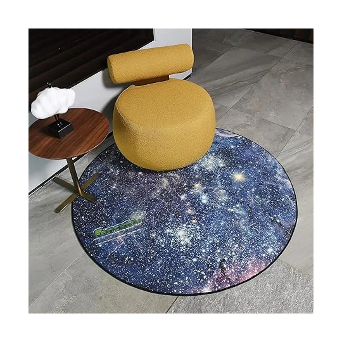 Alfombras redondas galaxia alfombra grande de estrellas_6