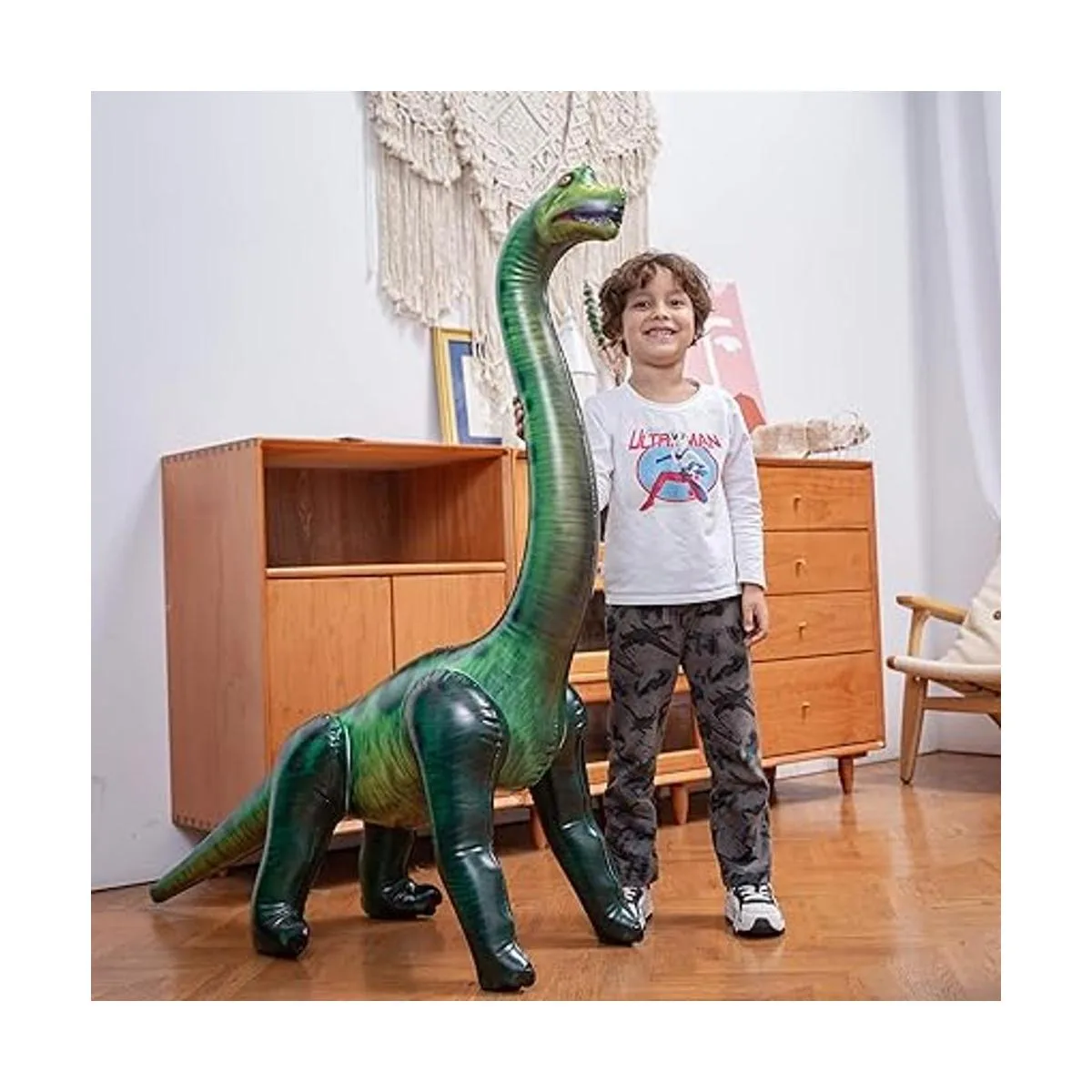 JOYIN Juguete inflable de dinosaurio Brachiosaurus de 122_6
