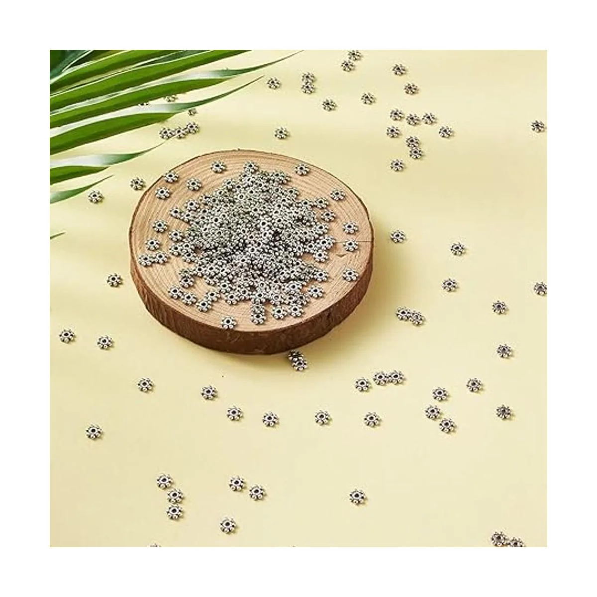 Fashewelry 1000 cuentas espaciadoras con diseño de