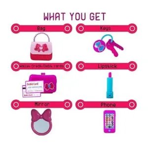 Playkidz Princess My First Purse Set Juego de bolsa 8_3