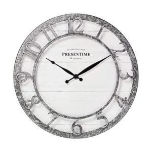 PresenTime Co Reloj de pared de la serie Farmhouse de_1