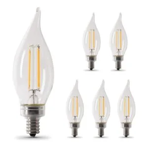 Feit Electric CFC40927CAFIL6 40W EQ DM Glass Filament_1