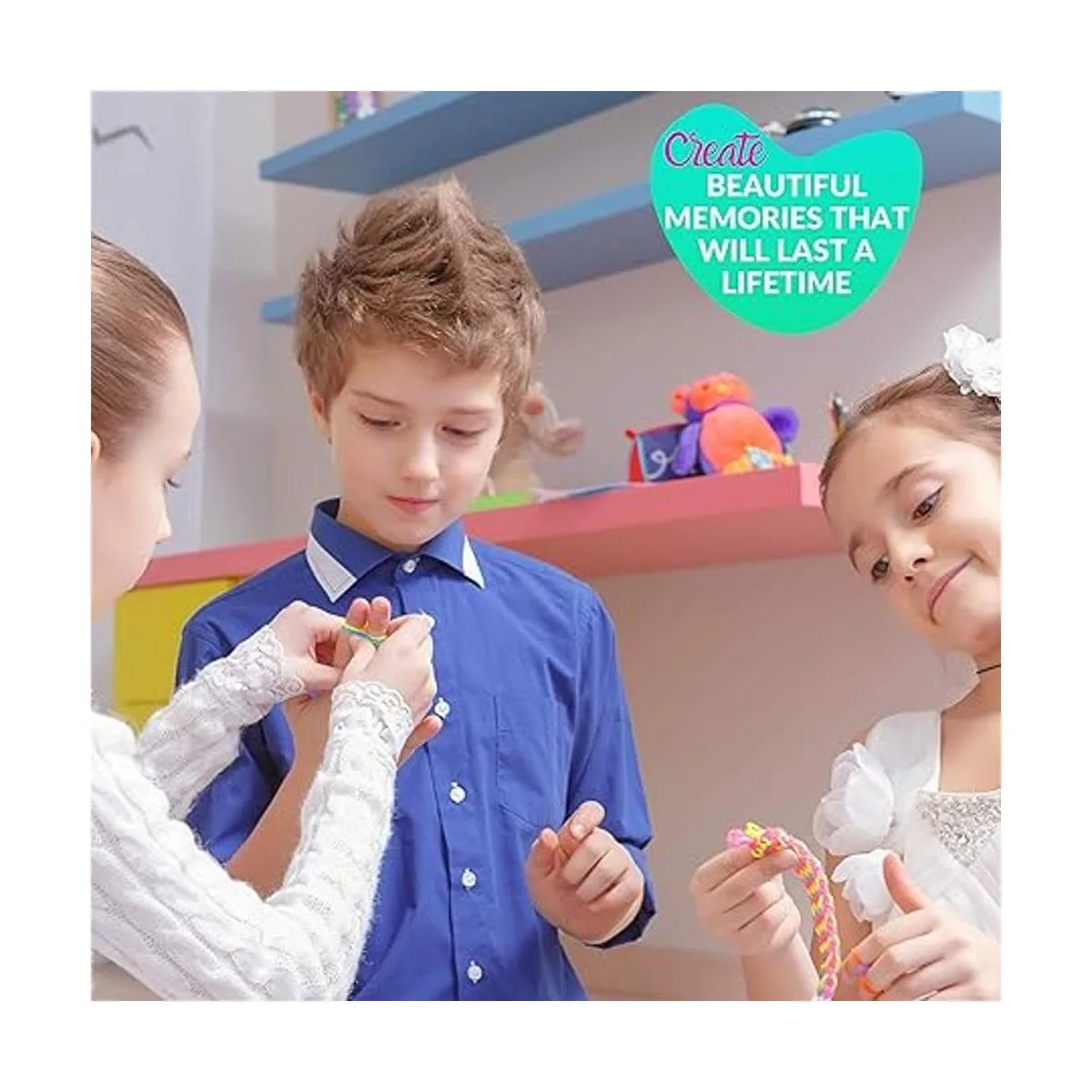 Kit de cuerda de pulsera de amistad 276 piezas de hilo de_6