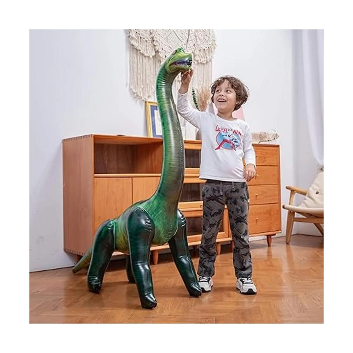 JOYIN Juguete inflable de dinosaurio Brachiosaurus de 122_5