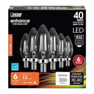Feit Electric CTC40927CAFIL6 40W EQ DM Filamento de_2