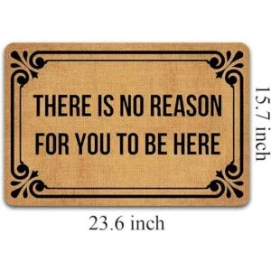 Joelmat No hay razón para que estés aquí Tapetes de goma_2