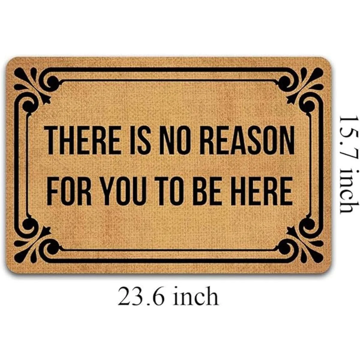 Joelmat No hay razón para que estés aquí Tapetes de goma_2