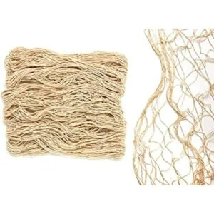 Decoración de red red de pescado decoración de fiesta_1