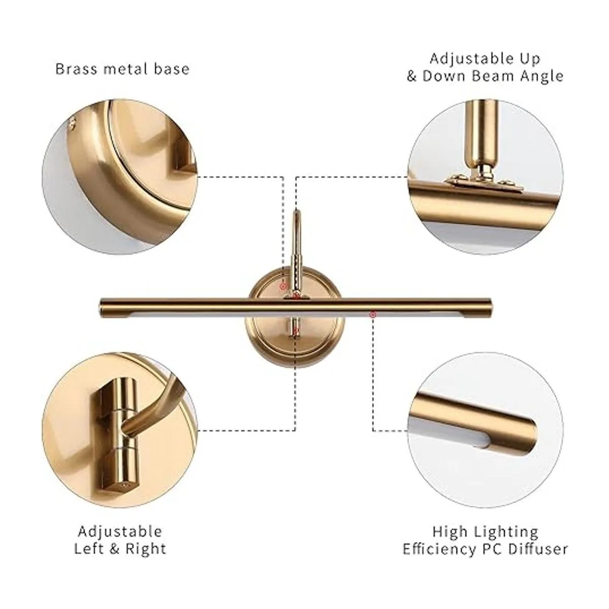 Luces modernas para fotos de 16.54 pulgadas lámpara de_4