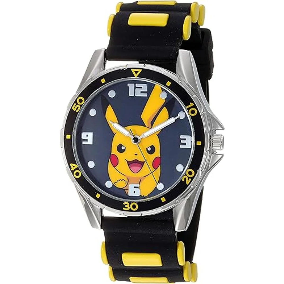 Accutime Kids Pokemon Pikachu Analog Quartz Watch for_1
