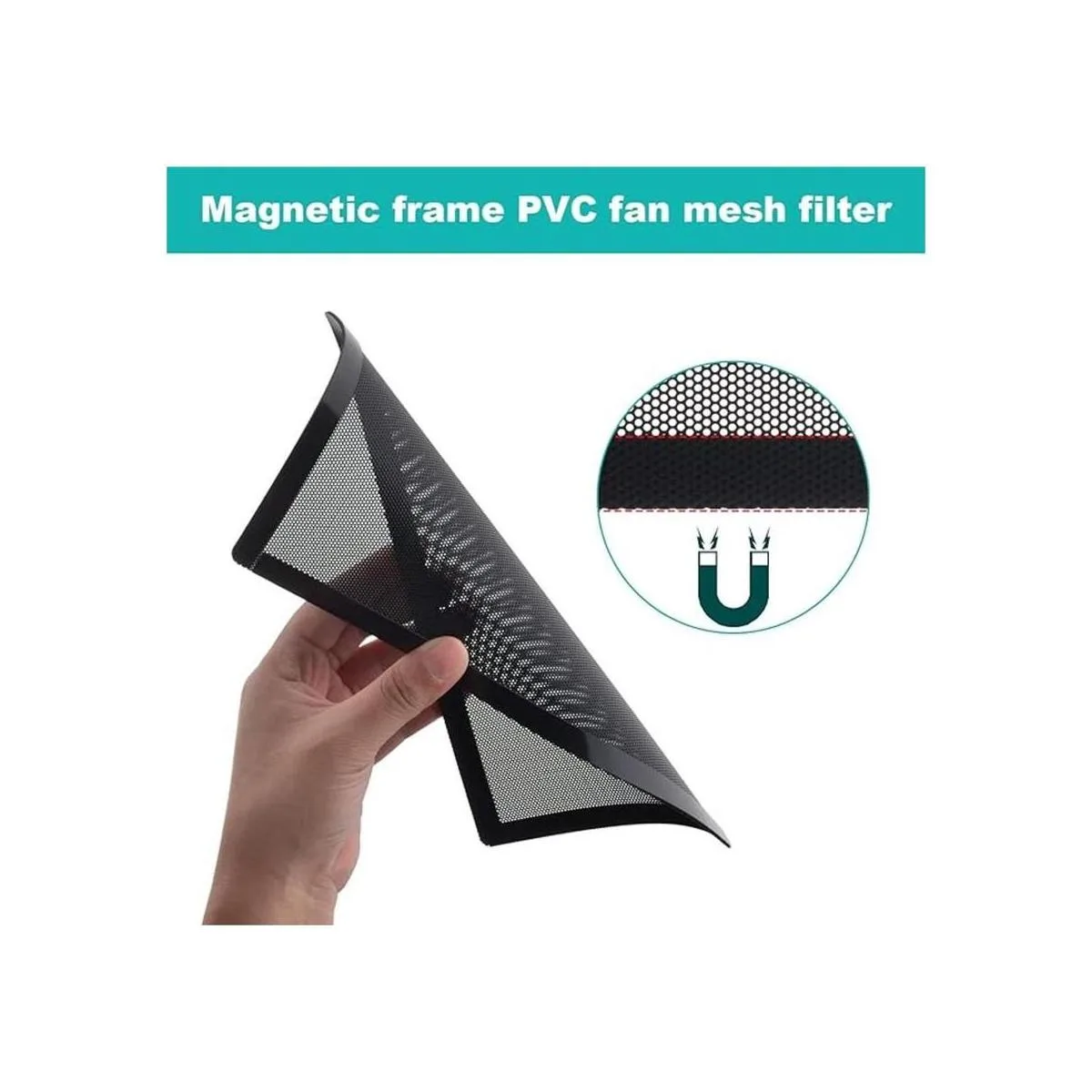 CM Carcasa para ordenador con filtro de polvo malla de_5