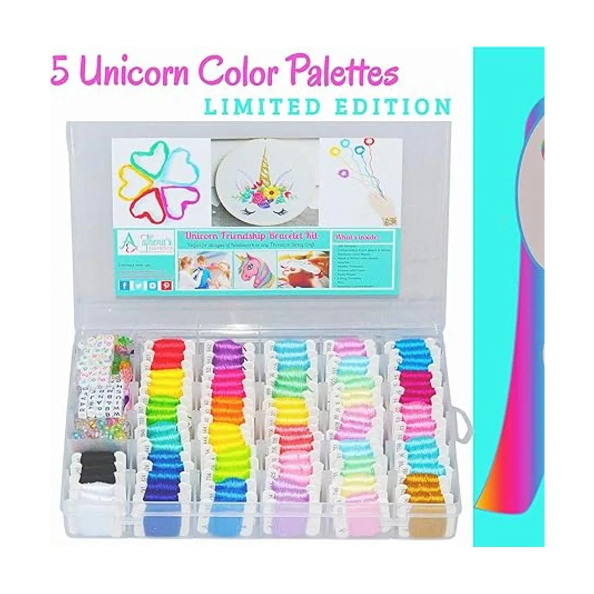 Kit de cuerda de pulsera de amistad de hilo de bordar 276_6