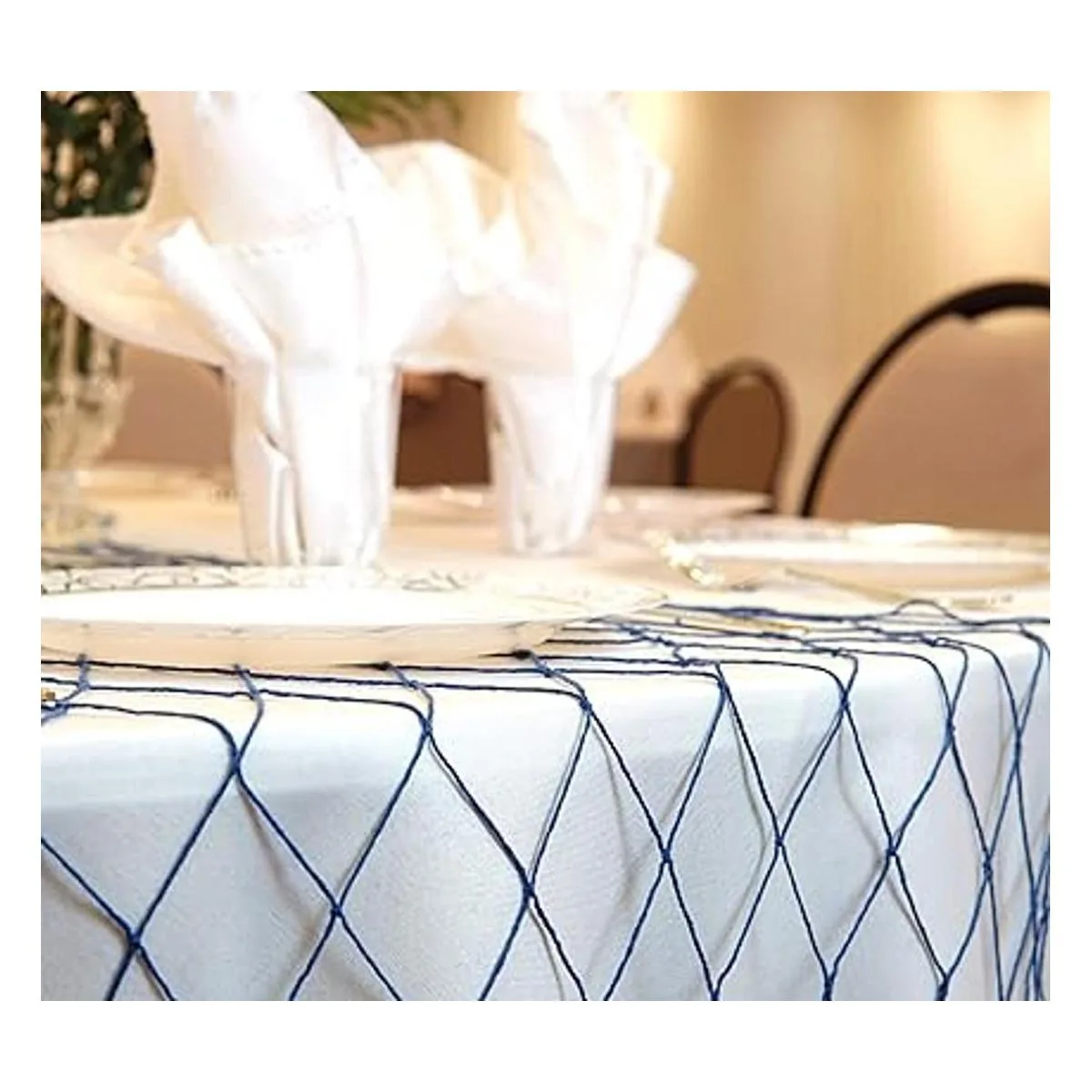 Red de pesca para decoración de fiestas red de algodón_5