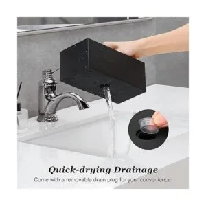 Luxspire Soporte para cepillo de dientes 5 ranuras para