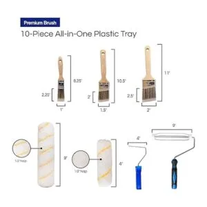 Juego de cubiertas de rodillo de pintura de grado