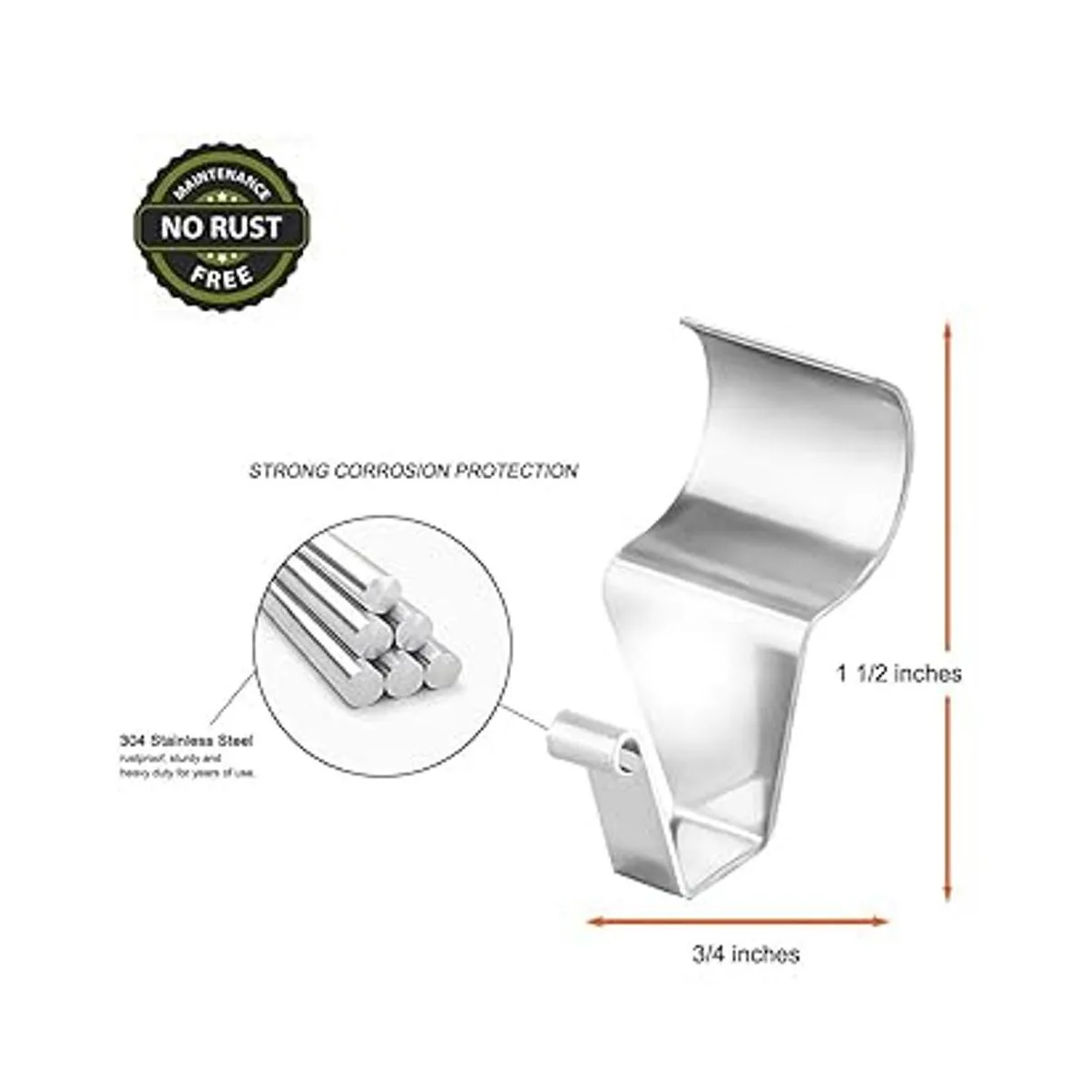 30 unidades ganchos de vinilo para revestimiento sin_2