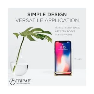 TRIPAR Soporte de placa de alambre cuadrado de metal_5