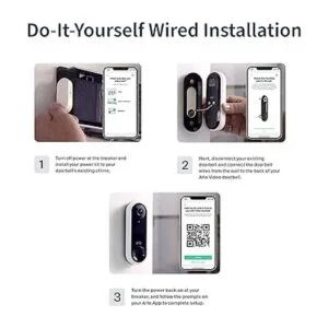 Arlo Timbre esencial de video con cable video HD vista_2