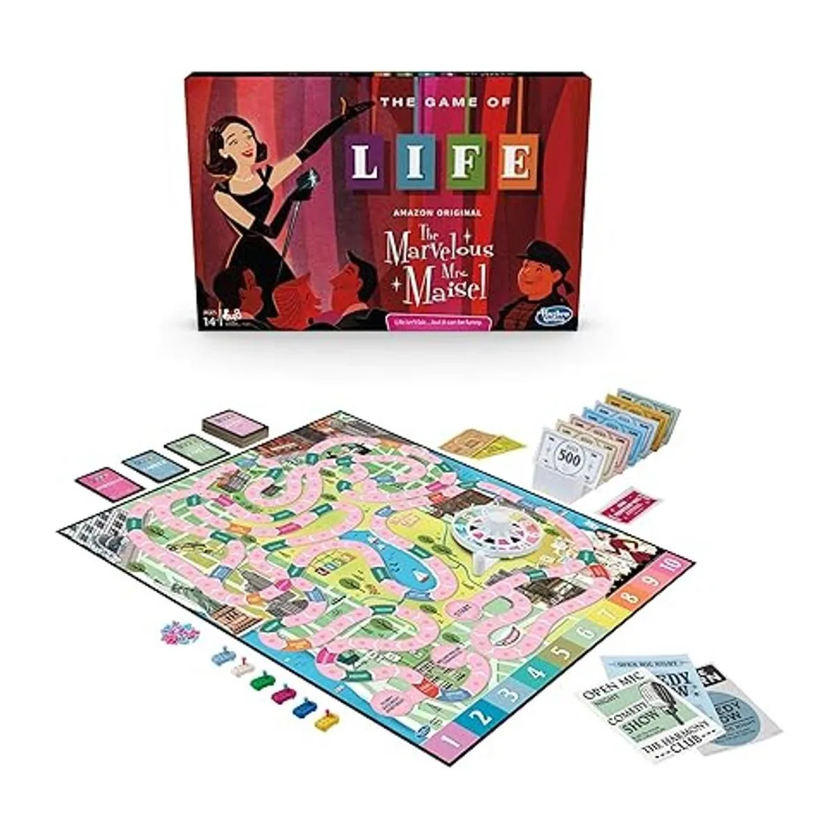 Hasbro Gaming The Game of Life The Marvelous Mrs. Maisel_2