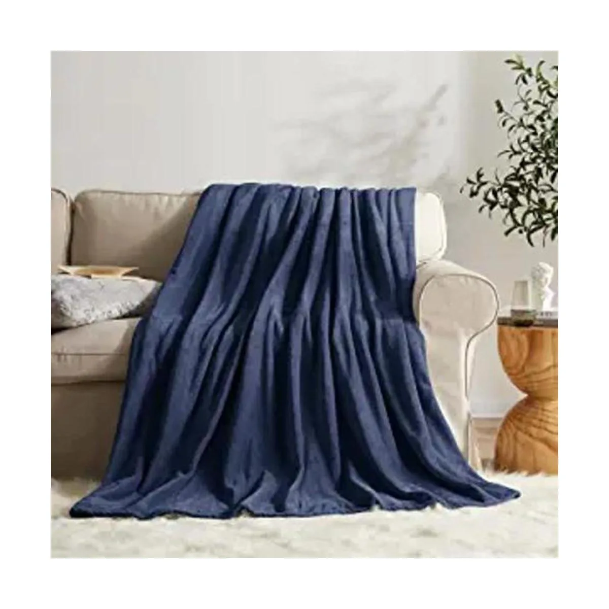 KMUSET Cobija de forro polar tamaño manta ligera súper