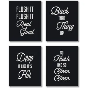 Brooke Vine Divertida decoración de baño de hip hop de_1