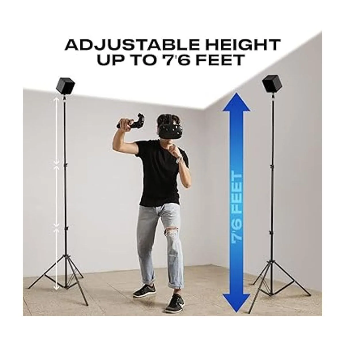 Skywin VR Tripod Stand Compatible with SteamVR Base_3