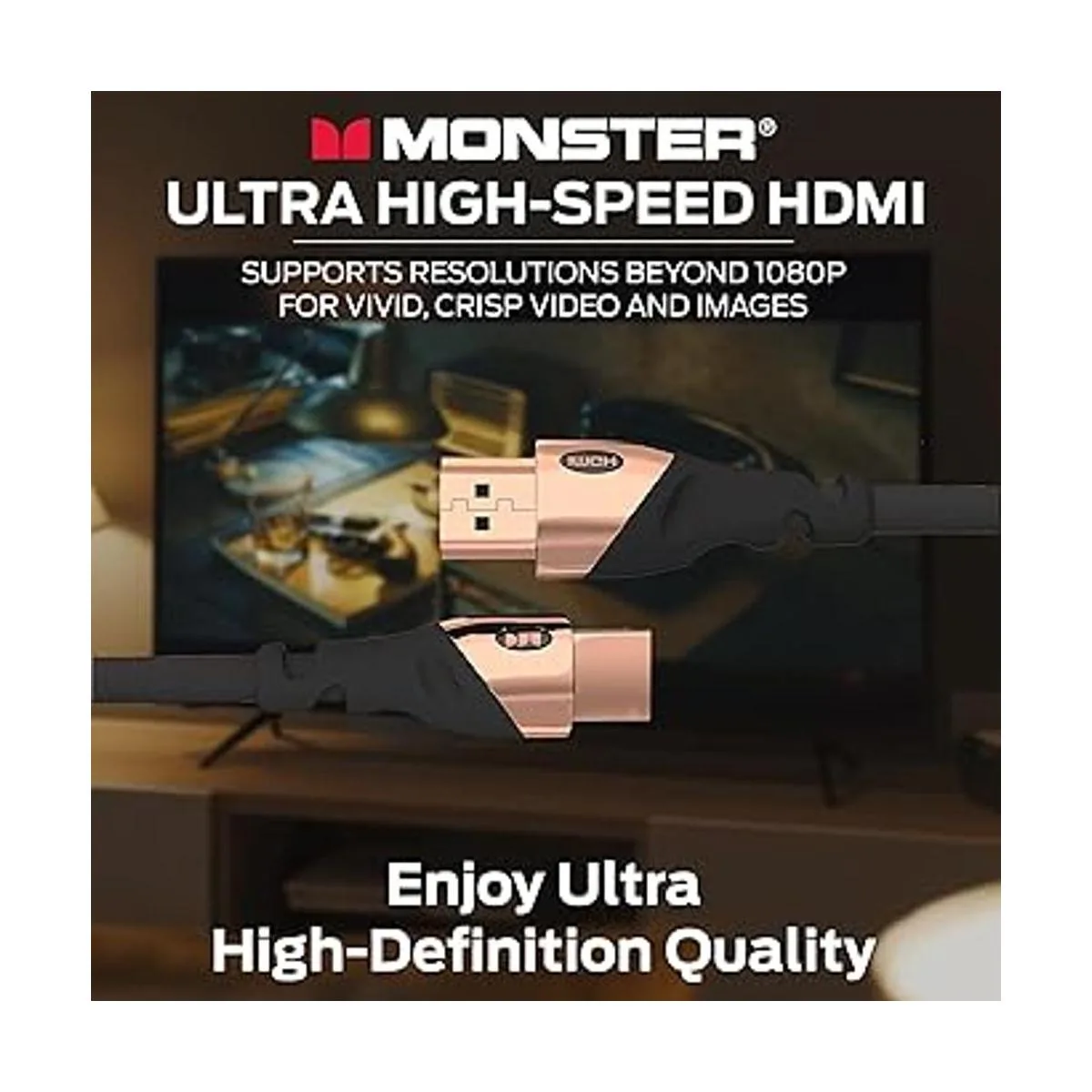 Monster HDMI 4K HDMI Ultra HighSpeed Rose Gold 2.1 Cable_2