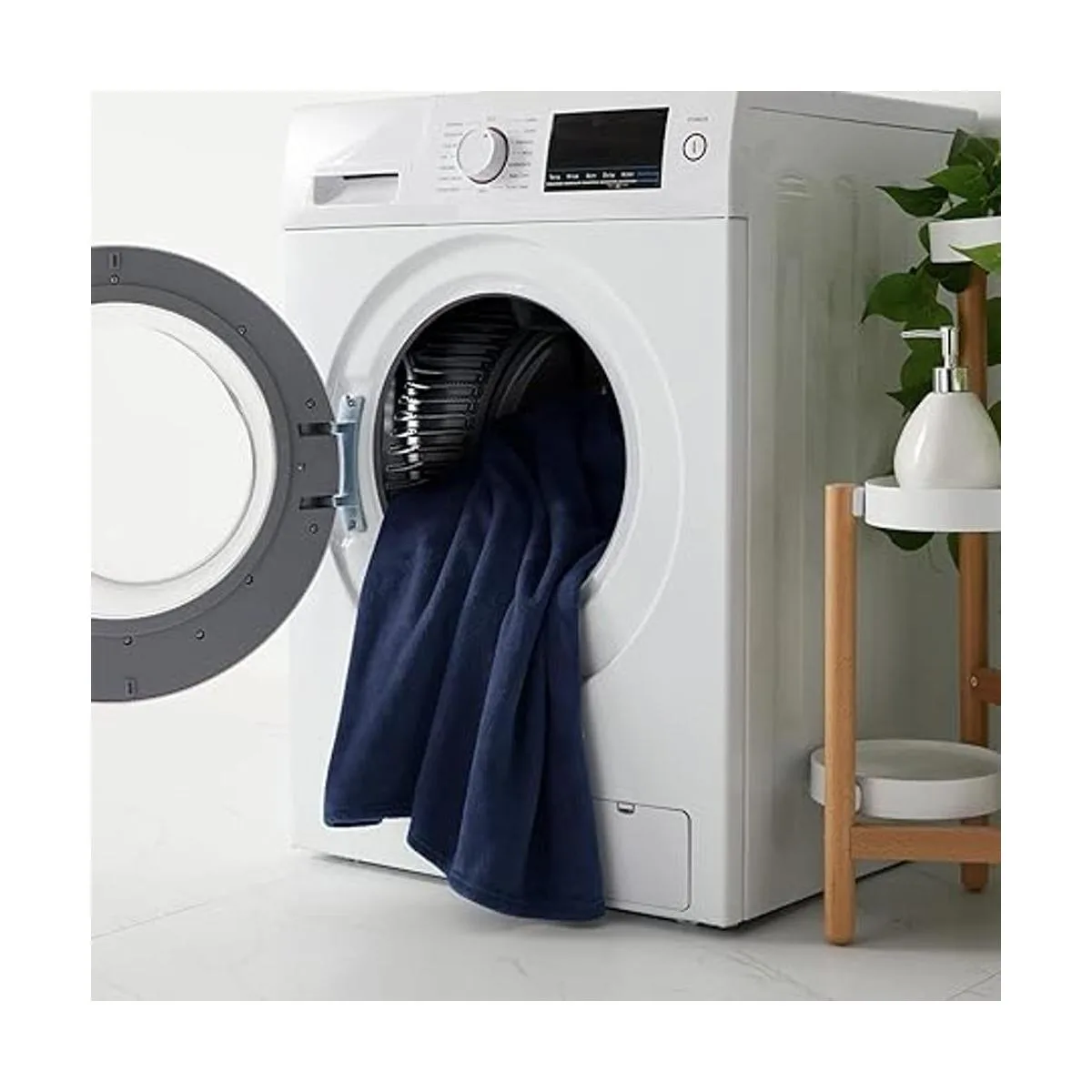 KMUSET Cobija de forro polar tamaño manta ligera súper