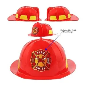 Anapoliz Sombrero de bombero para niños casco de bombero_2