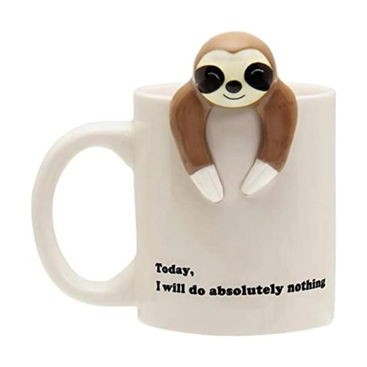 Divertida taza de café perezoso divertidos regalos de