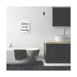Stupell Industries Alexa Do The Laundry Lienzo decorativo_2