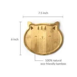 JB Home Collection 4572 Natural Bamboo Cat Serving Tray_3