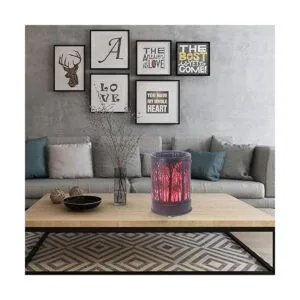 Singeek Calentador de cera de aceite perfumado con 7