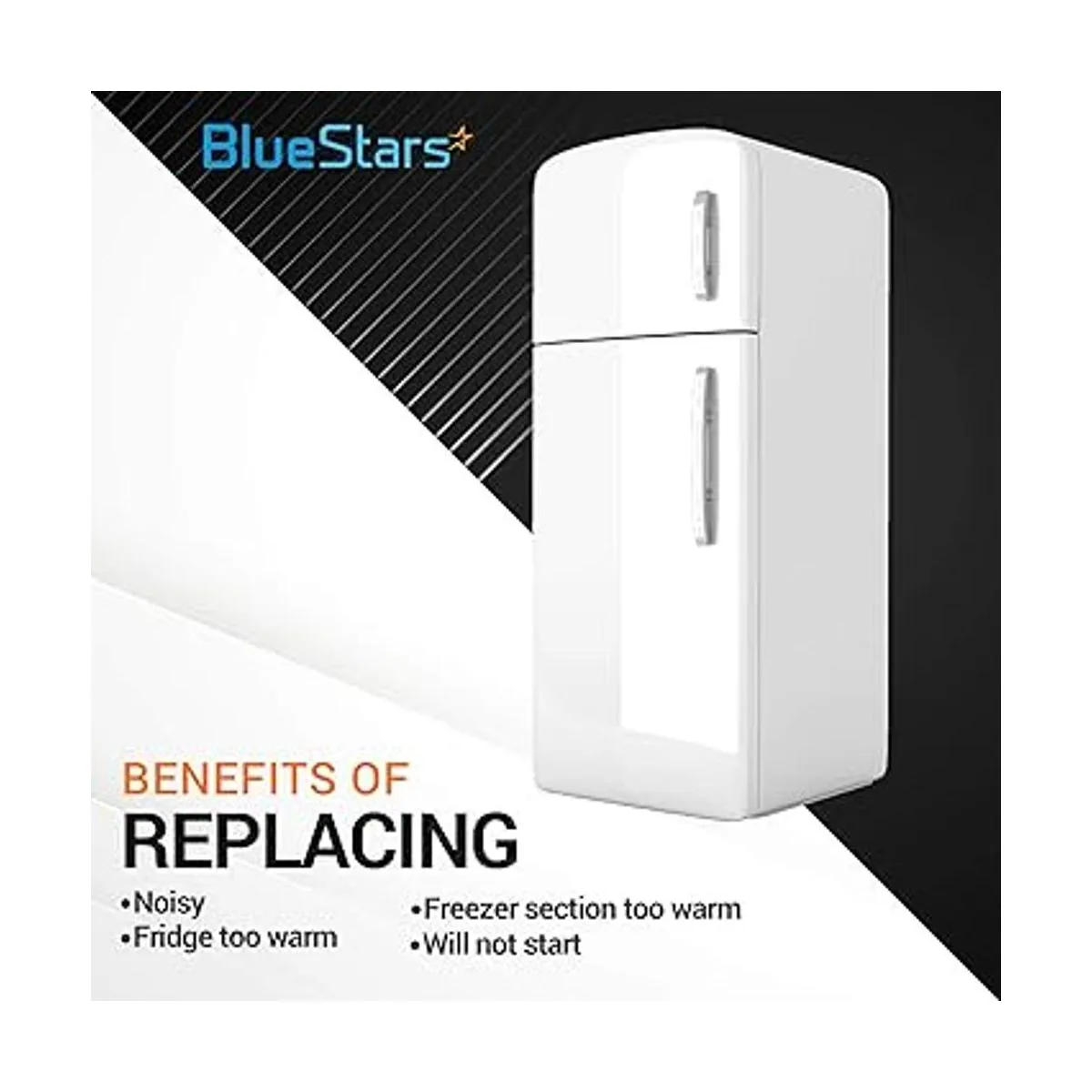 Blue Stars Repuesto de motor de ventilador de condensador_4